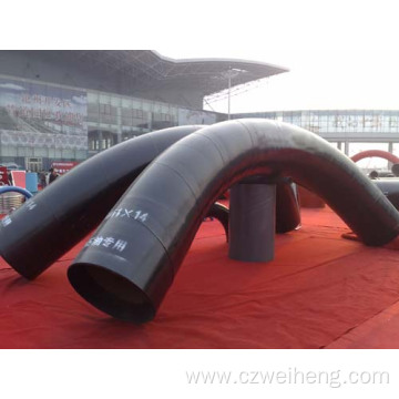 Bend Pipe with different sizes, galvanized